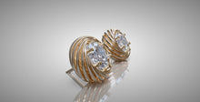 Load image into Gallery viewer, Orbit Diamond Earrings